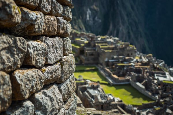 Machu Picchu Inca Peru – Inca stone architecture and terraces